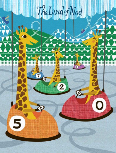 LON_giraffes_bumpercars